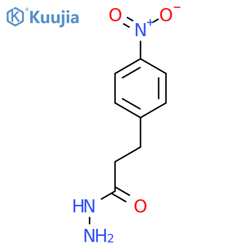 3-(4-Nitrophenyl)propanohydrazide structure