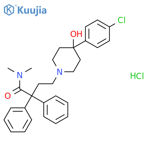 Loperamide hydrochloride structure