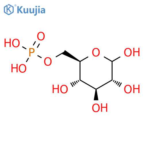 6-o-phosphono-d-glucopyranose structure