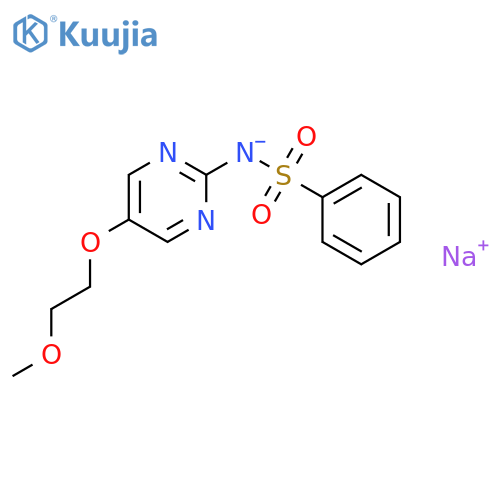 Glymidine sodium structure