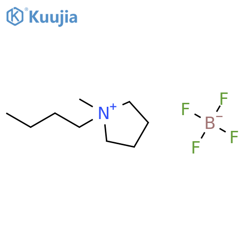 1-Butyl-1-methylpyrrolidinium Tetrafluoroborate structure