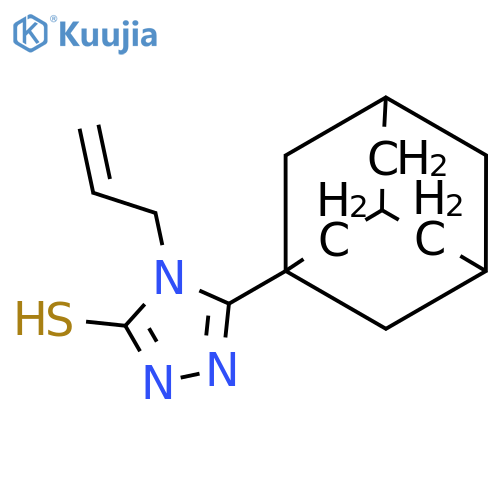 5-Adamantan-1-yl-4-allyl-4H-[1,2,4]triazole-3-thiol structure