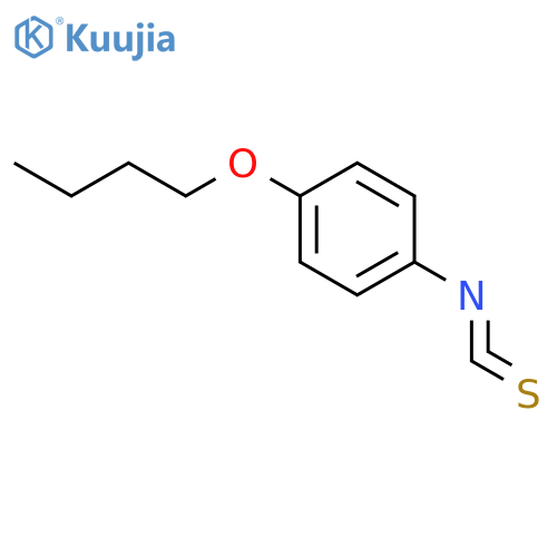 4-Butoxyphenylisothiocyanate structure
