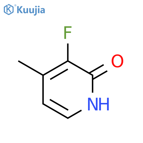 2(1H)-Pyridinone,3-fluoro-4-methyl- structure