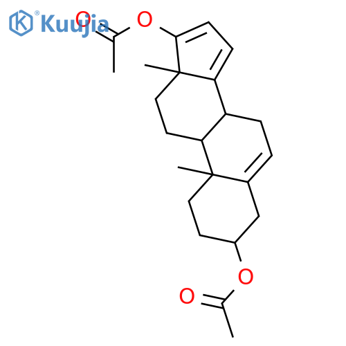 3,17-Di-O-acetyl Androsta-5,14,16-triene-3b,17-diol structure