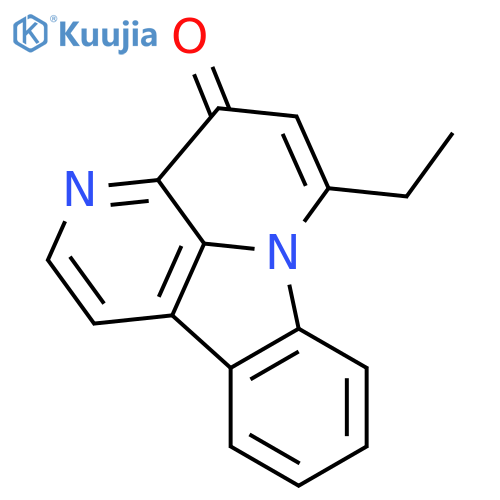 6-ethyl-indolo[3,2,1-de][1,5]naphthyridin-4-one structure