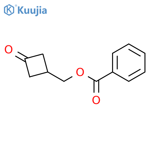 (3-oxocyclobutyl)methyl benzoate structure