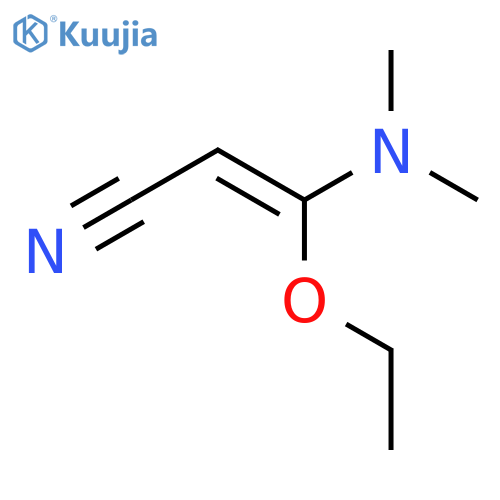 3-Dimethylamino-3-ethoxyacrylonitril structure