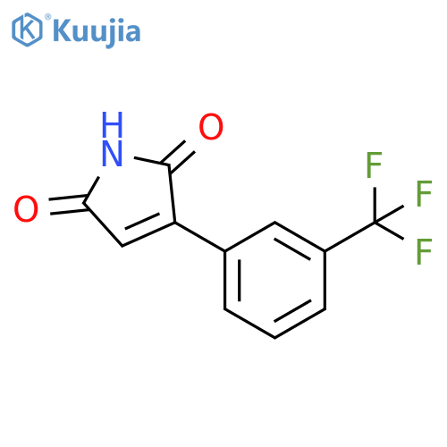 3-(3-Trifluoromethyl-phenyl)-pyrrole-2,5-dione structure