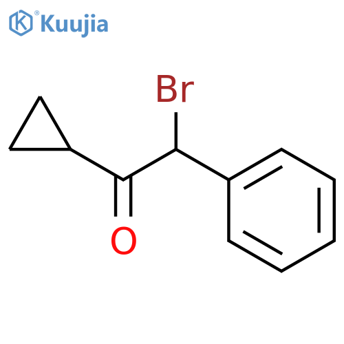 2-Bromo-1-cyclopropyl-2-phenylethanone (>85%) structure