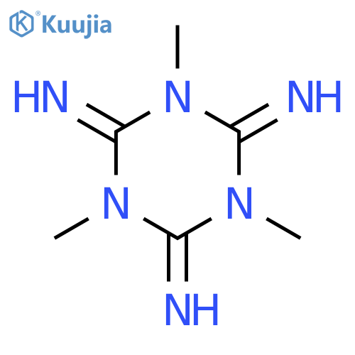 1,3,5-Triazine-2,4,6(1H,3H,5H)-triimine, 1,3,5-trimethyl- structure