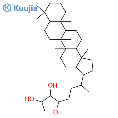 32,35-Anhydrobacteriohopane-33,34-diol structure