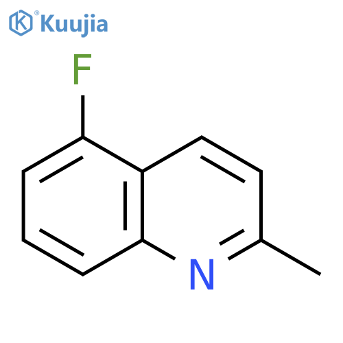 Quinoline,5-fluoro-2-methyl- structure