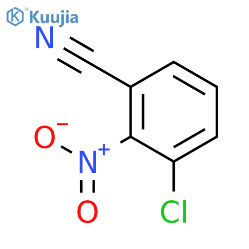 3-Chloro-2-nitrobenzonitrile structure