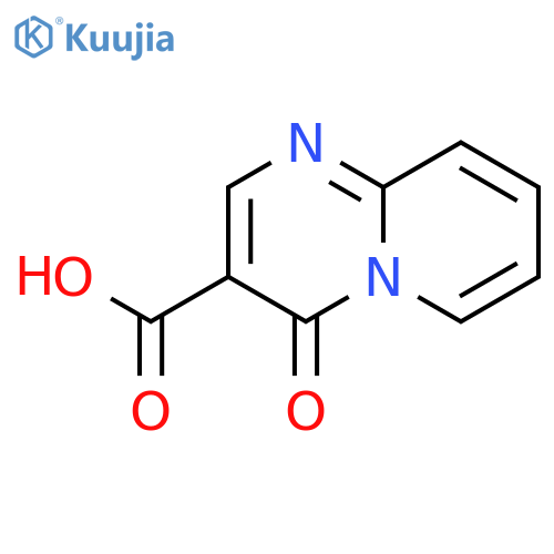 4-oxo-4H-pyrido[1,2-a]pyrimidine-3-carboxylic acid structure