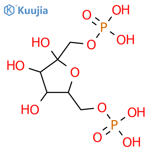 Fructose-1,6-diphosphate structure