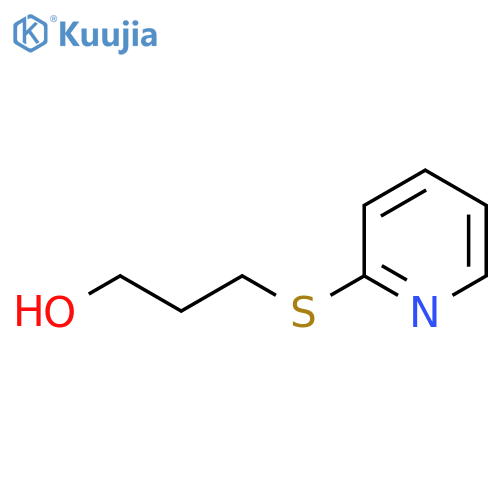 3-(pyridin-2-ylsulfanyl)propan-1-ol structure