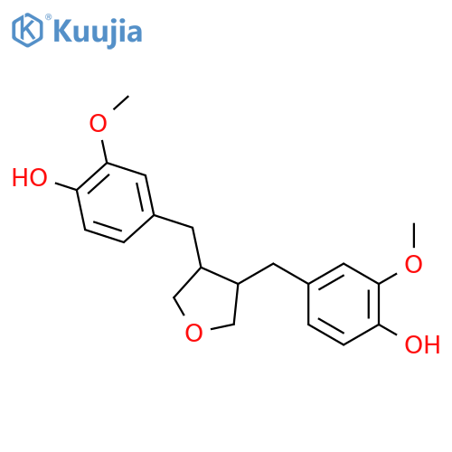3,4-Divanilyltetrahydrofuran structure