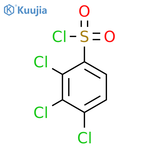 2,3,4-Trichlorobenzenesulfonyl chloride structure