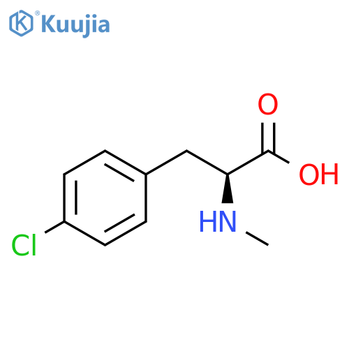 N-Methyl-4-chloro-L-phenylalanine structure