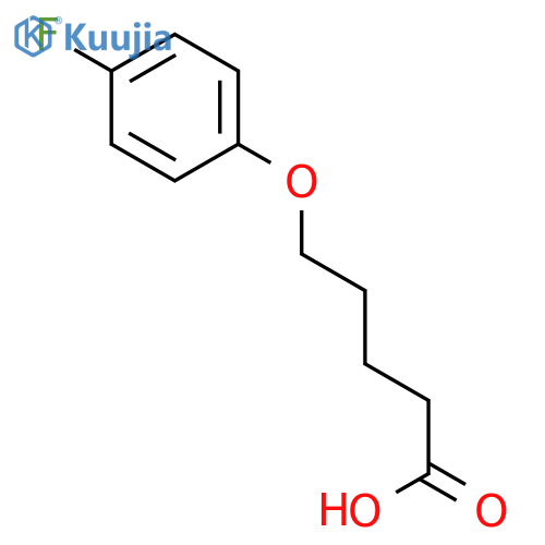 5-(4-Fluorophenoxy)valeric Acid structure