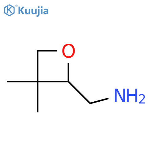 (3,3-Dimethyloxetan-2-yl)methanamine structure