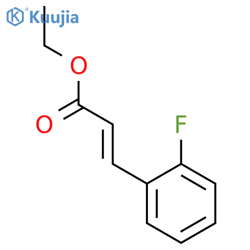 ethyl 3-(2-fluorophenyl)prop-2-enoate structure