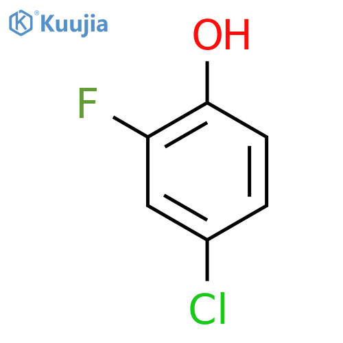 4-Chloro-2-fluorophenol structure