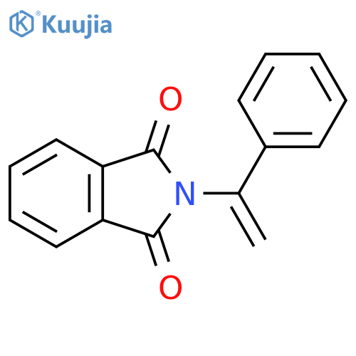 1H-Isoindole-1,3(2H)-dione, 2-(1-phenylethenyl)- structure