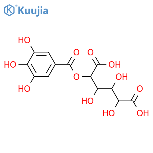 Galactaric acid, 2-(3,4,5-trihydroxybenzoate) structure
