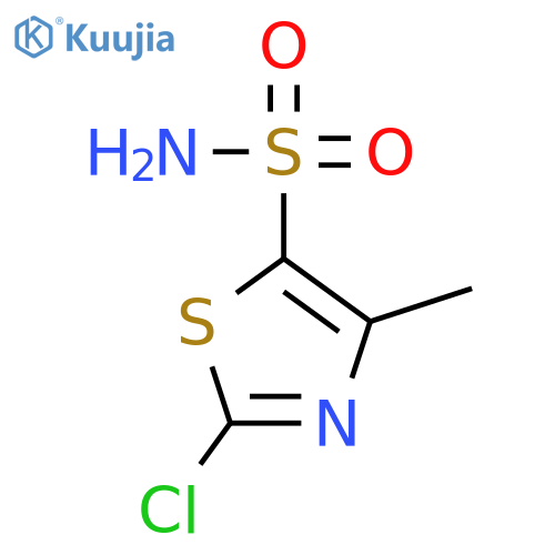 2-Chloro-4-methylthiazole-5-sulfonamide structure