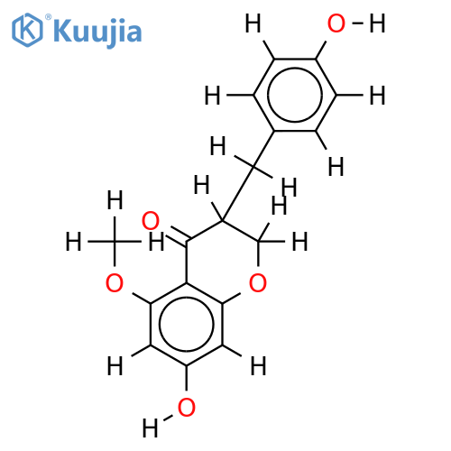 4'-Demethyl-3, 9-dihydro-5-O-methyleucomin structure