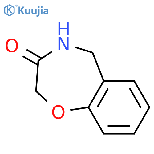 4,5-dihydro-1,4-benzoxazepin-3(2H)-one structure