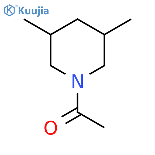 Piperidine,1-acetyl-3,5-dimethyl-(9ci) structure