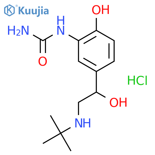 Carbuterol hydrochloride structure