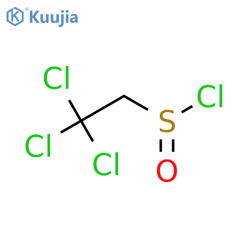 2,2,2-Trichloroethane-1-sulfinyl chloride structure