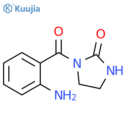 1-(2-Amino-benzoyl)-imidazolidin-2-one structure