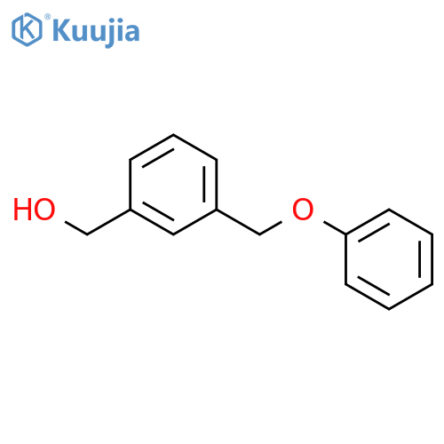 3-(phenoxymethyl)phenylmethanol structure