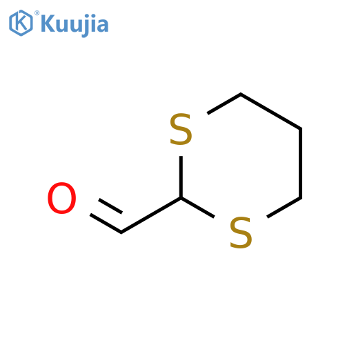 1,3-Dithiane-2-carboxaldehyde (9CI) structure