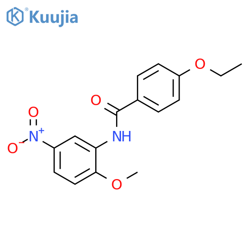 4-ethoxy-N-(2-methoxy-5-nitrophenyl)benzamide structure
