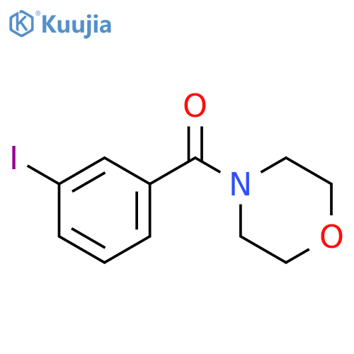 4-(3-Iodophenyl)carbonylmorpholine structure