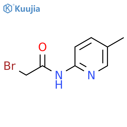 2-Bromo-N-(5-methylpyridin-2-yl)acetamide structure