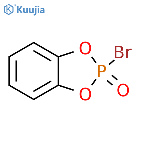 1,3,2-Benzodioxaphosphole, 2-bromo-, 2-oxide structure