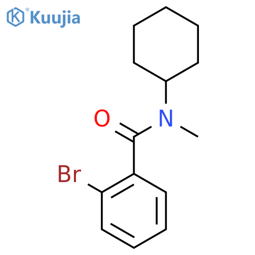 N-Cyclohexyl-N-methyl 2-bromobenzamide structure