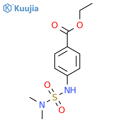 ethyl 4-[(dimethylsulfamoyl)amino]benzoate structure