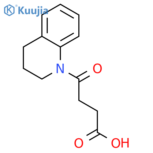4-(3,4-DIHYDRO-2H-QUINOLIN-1-YL)-4-OXO-BUTYRIC ACID structure