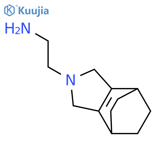 2-{4-azatricyclo5.2.2.0,2,6undec-8-en-4-yl}ethan-1-amine structure