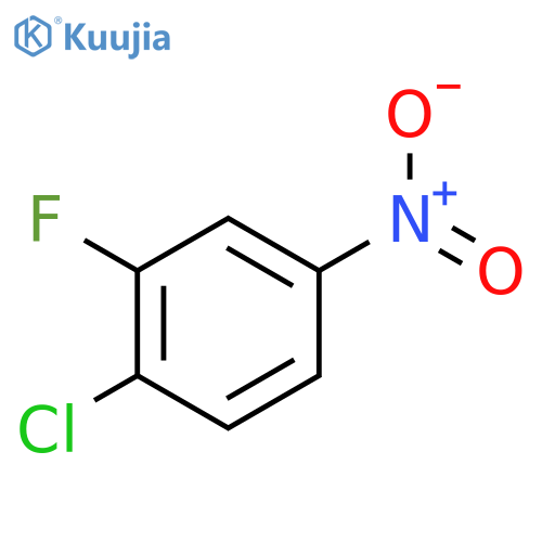 4-Chloro-3-fluoronitrobenzene structure