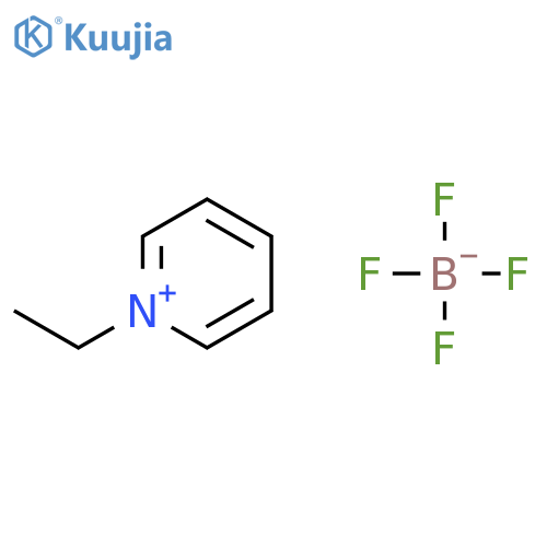 Pyridinium, 1-ethyl-, tetrafluoroborate(1-) structure