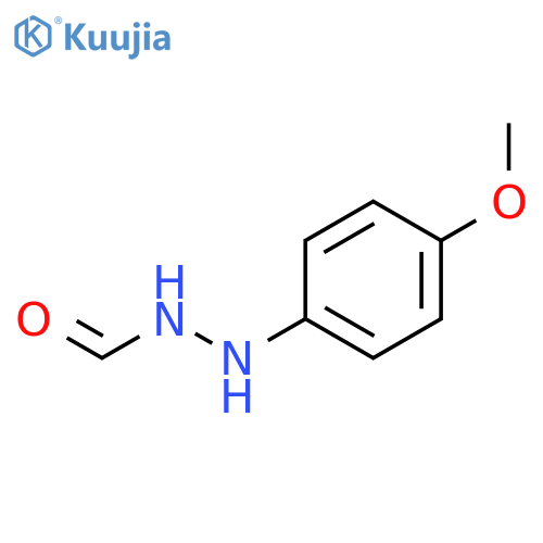 Hydrazinecarboxaldehyde, 2-(4-methoxyphenyl)- structure